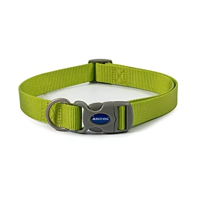 Image de Ancol Viva Quick Fit Collier réglable résistant aux intempéries Vert Citron Taille 5 9 pour 45 70 cm