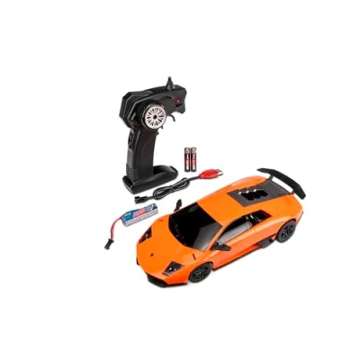 Image de Carson 500404307 1:24 Lamborghini Murcielago SV 2.4G 100% RTR Voiture télécommandée, éclairage LED, durée de Conduite env. 60 Min, RC, véhicule RC 1:24, Jouet télécommandé