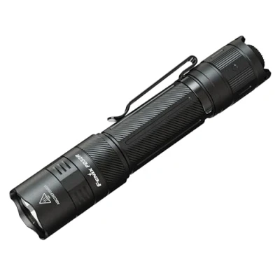Image de FENIX PD32R Lampe torche LED rechargeable longue portée 1400 lumens 344 m 70 heures max Interrupteur tactique silencieux 3400 mAh 18650 Circuit de mémoire intelligent IP68