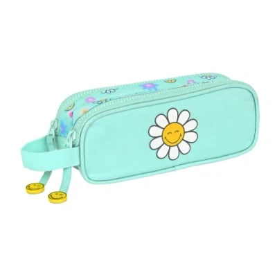 Image de safta 812281746 Trousse Double Smiley World Summer Fun 21 x 8 6 cm, Multicolore, Standard (812281513)