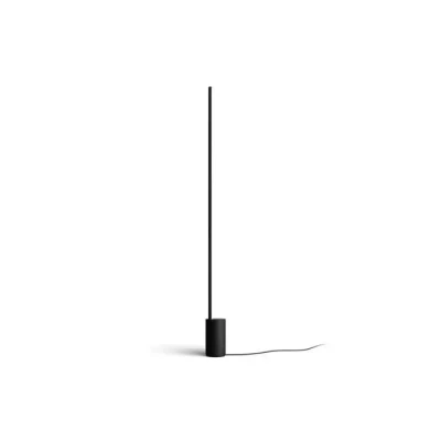 Image de Philips Hue White and Color Ambiance, Lampadaire Gradient Signe Noir, compatible Bluetooth, fonctionne avec Alexa, Google Assistant et Apple Homekit