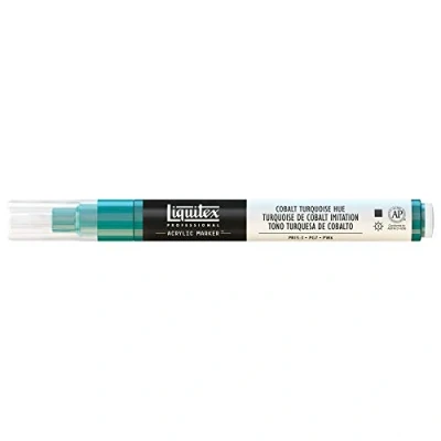 Image de Liquitex Marqueur Pointe Fine Cobalt Turquoise
