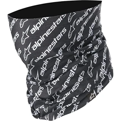 Image de Alpinestars Mixte Linéaire Écharpe, Noir/Blanc, Taille Unique