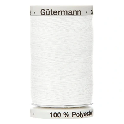 Image de Blanc 800 Gutermann Top Point de fil à coudre Extra Fort Jeans 30 m bobines, 1 Spool