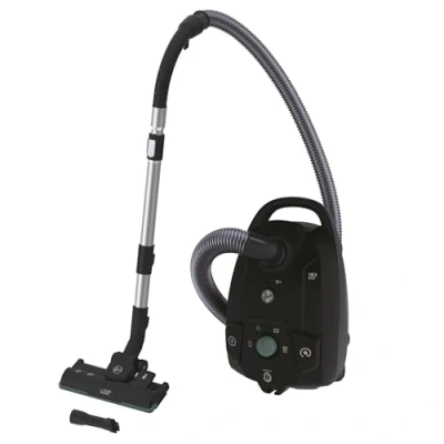 Image de Hoover HE313HE Aspirateur Traineau avec Sac Compact, Puissant, Brosses Tous Sols, Tapis et Parquet, Eco Conception, Puissance Variable, Nano Pack, 4L, 850 W, Vidage facile, Noir Vert Sauge