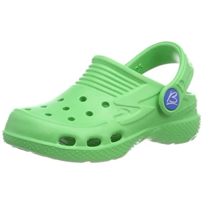 Image de Beck Mixte enfant Clogs 956 Sabots, Vert, 30 EU