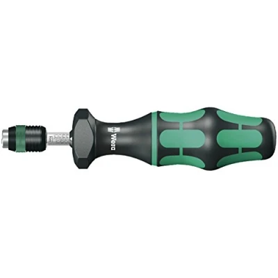 Image de Wera 7400 05074700001 Kraftform Tournevis dynamométrique réglable avec Mandrin à serrage rapide Rapidaptor 0,3 1,2 nm