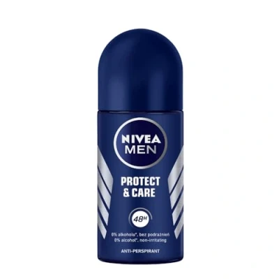 Image de Nivea Men Antisudorifique Roll On 48 heures, Formule de soin la peau, 50 ml