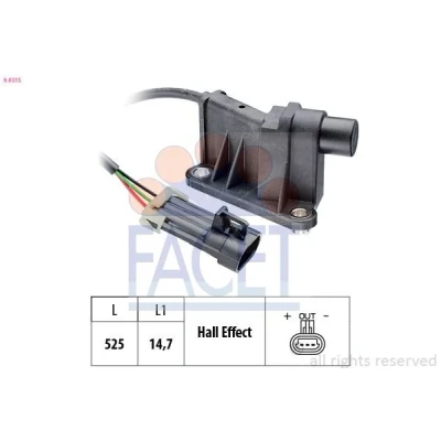 Image de FACET 9.0315 Capteur, position d&#039;arbre à cames Made in Italy OE Equivalent OPEL: Zafira A, Astra G CC, Corsa B 3/5 portes, VAUXHALL: Mk1
