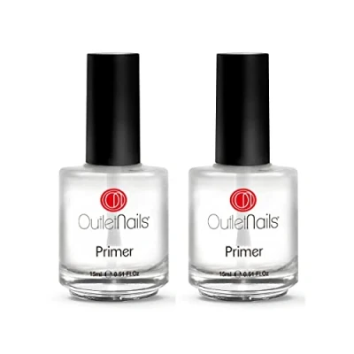 Image de Lot de 2 Primer sans acide 15 ml/Primer Ongles/Base d&#039;adhérence Outlet Nails