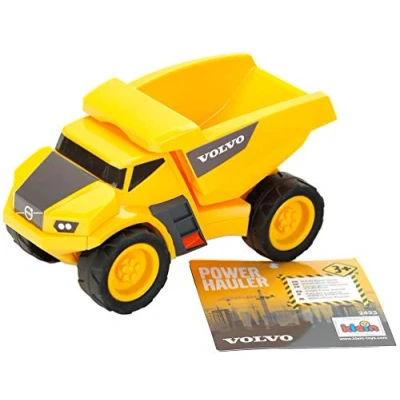 Image de Theo Klein 2423 Volvo Power Camion à Benne Basculante Échelle : 1:24 Vehicule de Chantier avec Larges Pneus Jouet pour Enfants Partir 3 ans