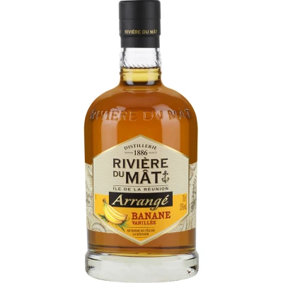 Image de RIVIERE DU MAT Arrangé Banane Vanillée 70 cl 35