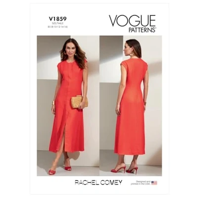 Image de Vogue Patterns V1859F5 Robe pour femme F5 (44 46 48 50 52)