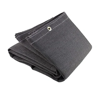 Image de Jackson Safety Welding and Grinding Protective Blanket Fiberglass Vermiculite, 1m x 650C working temp, with grommets for hanging J2721