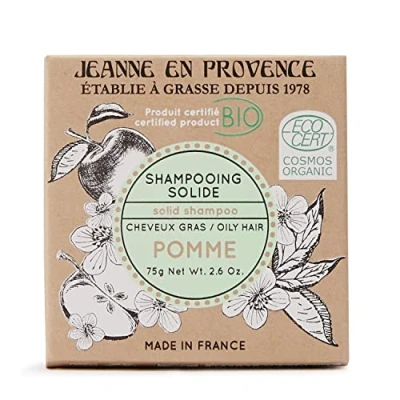 Image de Jeanne En Provence Shampooing Solide Pomme Bio Fabriqué France 75 g