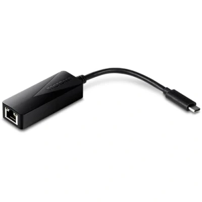 Image de TRENDNET Adaptateur USB C (de type C) vers Ethernet Gigabit TUC ETG (Version v1.0R)