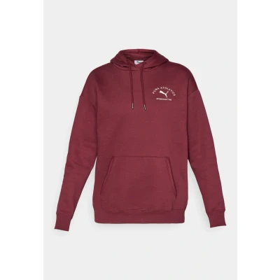 Image de Puma Class Relaxed Hoodie Sweat à capuche, Femme, Taille: XXS, Ruby shimmer
