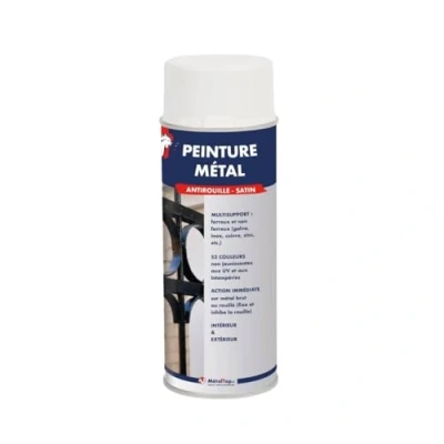 Image de Metaltop Peinture Metal Vert pin RAL 6028 Bombe 400mL