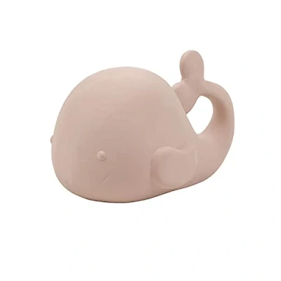 Image de Nattou Jouet de Bain en Caoutchouc 100% Naturel, Baleine pour la Baignoire, Sans BPA, Silicone, Rose