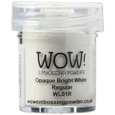 Image de WOW! Poudre à embosser 15 ml Blanc brillant opaque