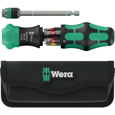 Image de Wera 05051515001 Kraftform Kompakt 25 RA R avec étui, 6 pièces