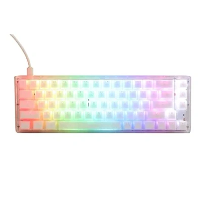 Image de Clavier de jeu DUCKY One 3 Aura White SF RGB LED Ergonomique Personnalisation avancée
