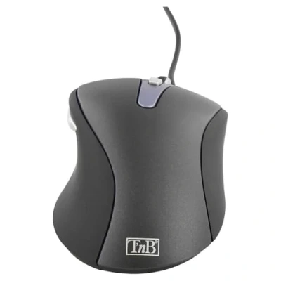 Image de TNB Office Souris Filaire pour Bureau Noir