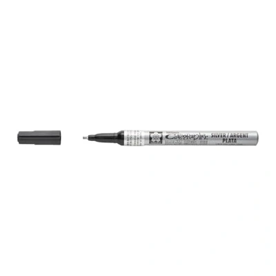 Image de SAKURA Stylo Calligraphe Argent Fin