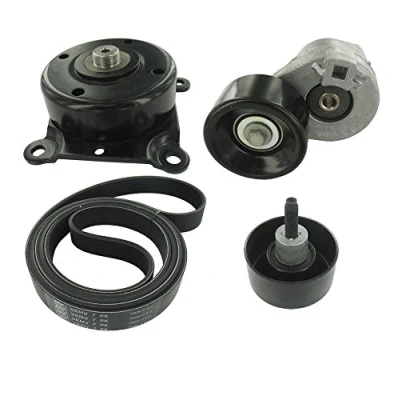 Image de SKF VKMA 34071 Jeu de courroies trapézoïdales à nervures avec accouplement friction liquide FORD: Transit Mk5 Сamion Plateau/Сhâssis