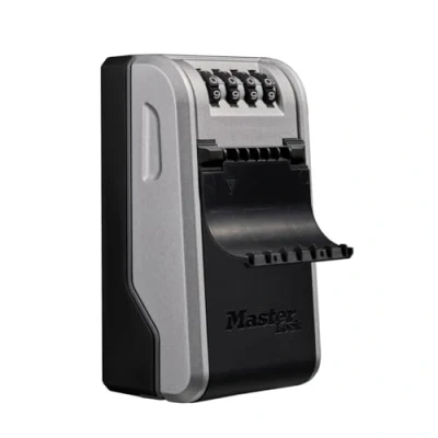 Image de Master Lock Boite à clef nouveau design, fixation murale, grande Capacité, Haute Sécurité, Extérieur, 19.6 x 7.6 5.6 cm