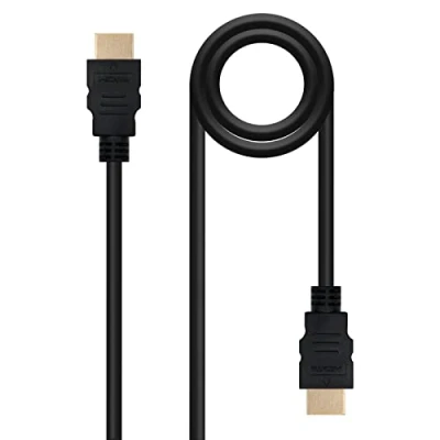 Image de NANOCABLE 10.15.1701 Câble HDMI V1.4 haute vitesse/HEC, A/M A/M, noir, 1,5 m