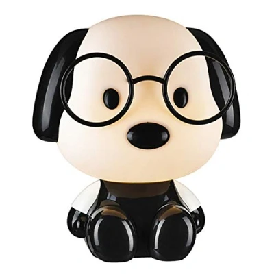 Image de wonderlamp Lampe décorative pour enfant Chien couleur noire (W A000112)