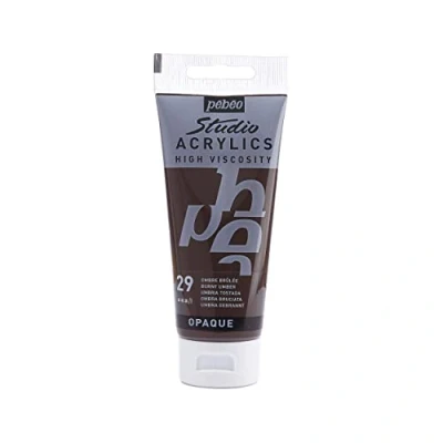 Image de Pébéo 837029 Studio Acrylique Tube Ombre Brulée 100 ml