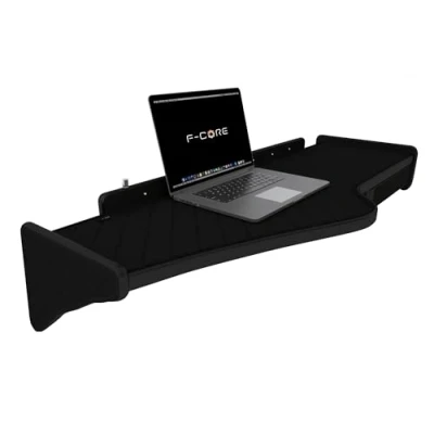 Image de F CORE Tablettes Tableau de Bord Camion compatibilité pour Scania R 01.05 12.10 Double avec tiroir Panneau LED Noir