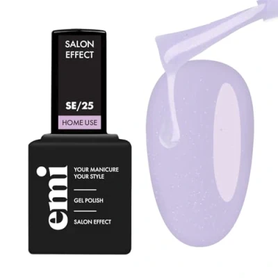 Image de EMI Salon Effect Pastel Lilas gel polish sans HEMA couleur longue durée usage domestique lampe UV/LED/CCFL 9 ml