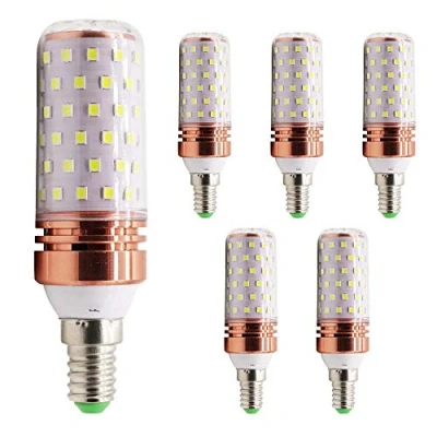 Image de Mengjay® Lot de 5 ampoules LED E14 16 W 1000 lm remplace 120 W, blanc froid 6000 K, non dimmable, petite ampoule à vis Edison