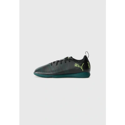 Image de PUMA Mixte Enfant Future 8 Play It Jr Chaussure de Football, Noir pétillant Vert Clair Terrain, 31 EU