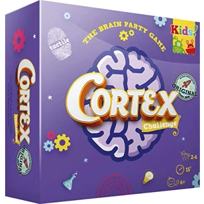 Image de Zygomatic Cortex : Challenge Kids Jeu de Société pour Enfants dès 6 ans Cartes Sensoriel Testez votre Mémoire 2 à joueurs 15 min