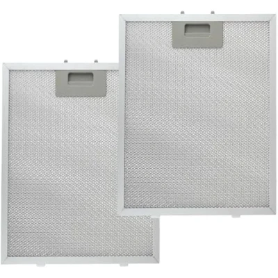 Image de KAHEIGN 2 Pièces 5 Couches Filtre pour Hotte Aspirantes, 320mm x 260mm de Universel en Aluminium à Graisse Métallique Hottes Aspirantes Nombreuses Grandes Marques