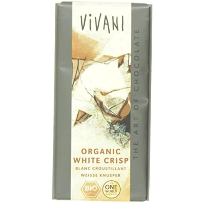 Image de Vivani Chocolat croustillant blanc 100 g Bio