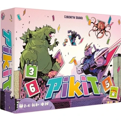 Image de Asmodee Repos Production Pikit Jeux de société Cartes Jeu Enfants, Adultes et Famille A partir 8 Ans 2 à 4 Joueurs 20 Min Version française