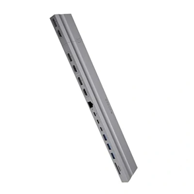 Image de Targus HyperDrive 4K 2 x USB 3.2 Gen (3.1 2) Type C Argent Neuf