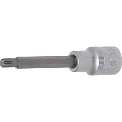 Image de BGS 4162 Douilles à embouts longueur 100 mm 12,5 (1/2&quot;) profil cannelé (pour RIBE) M7