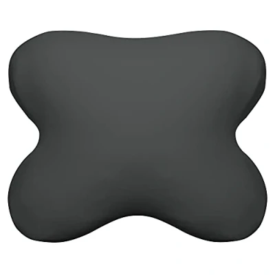 Image de Edda Lux Housse destiné à Tempur OMBRACIO Oreiller 60/56 x 50/48 cm, Taie d&#039;oreiller Douce en Jersey pour Coussin de Forme Papillon, 100% Coton, Anthracite