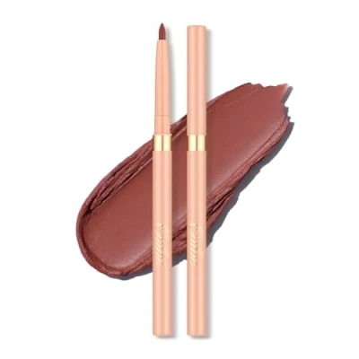 Image de OULAC Crayon Yeux Waterproof, Eye Liner et Lip Marron Mat avec Couleur Intense, Eyeliner Anti salissures Texture Lisse Crémeuse, Tenue 12h+, Vegan (L05) Seductive