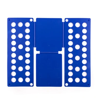 Image de InnovaGoods Plieur de Linge Enfant, Conception Originale et Facile à Transporter, Gain Temps, Polyvalent Adaptable, Bleu, 40x16x1 cm, Polypropylène (PP)