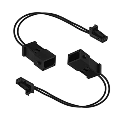 Image de Lot de 2 connecteurs faisceau câbles d&#039;éclairage intérieur voiture broches 15 cm 0,5 mm² 893971992 4B0971832 compatible avec A3 A4 A5 A6 A8 Q5 Q7