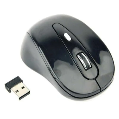 Image de Souris sans Fil GEMBIRD MUSW 6B 01 Noir Noir/Gris (1 Unités)
