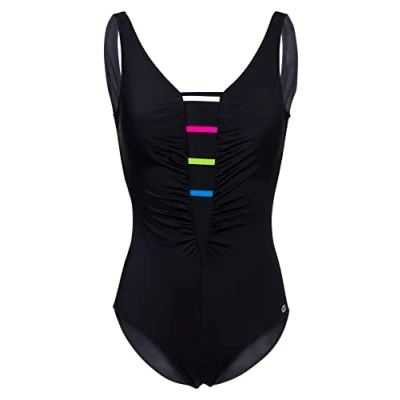 Image de Fashy Damen Badeanzug Maillot de Bain Une pièce Femme, Motif Multicolore, 50D