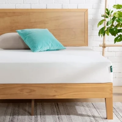 Image de Zinus Matelas 140 x 190 cm 15 de hauter Double en mousse à mémoire forme au thé vert